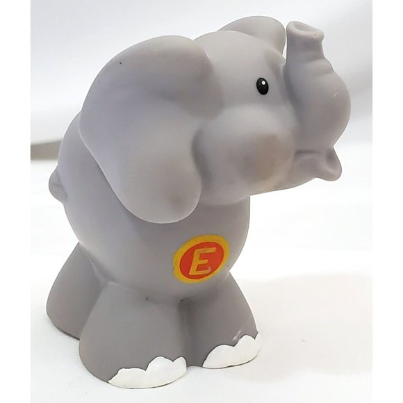 Fisher Price Little People Alphabet ABC Zoo REPLACEMENT LETTER E ELEPHANT - Picture 1 of 4